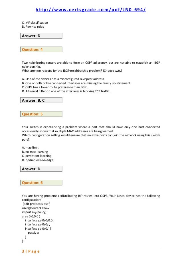 JN0-223 PDF Demo - Juniper JN0-223 German, JN0-223 PDF