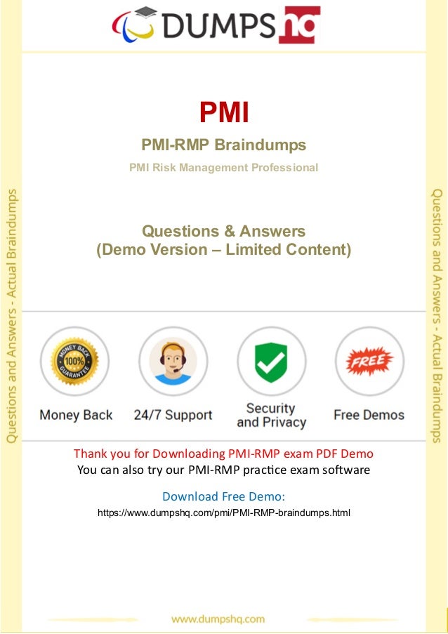 PMI-RMP PDF Testsoftware & PMI PMI-RMP Prüfungs - PMI-RMP Quizfragen Und Antworten