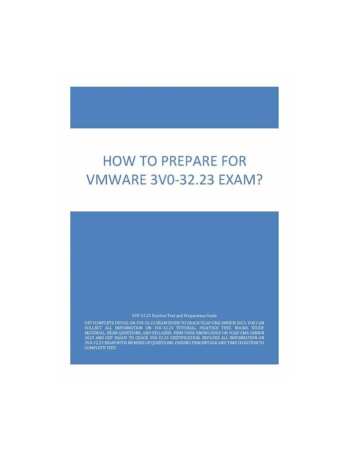 3V0-32.23 Dumps Deutsch, 3V0-32.23 Zertifizierungsantworten & 3V0-32.23 Testantworten