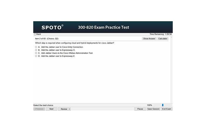 2024 300-820 Deutsch Prüfung - 300-820 Tests, Implementing Cisco Collaboration Cloud and Edge Solutions Online Prüfung