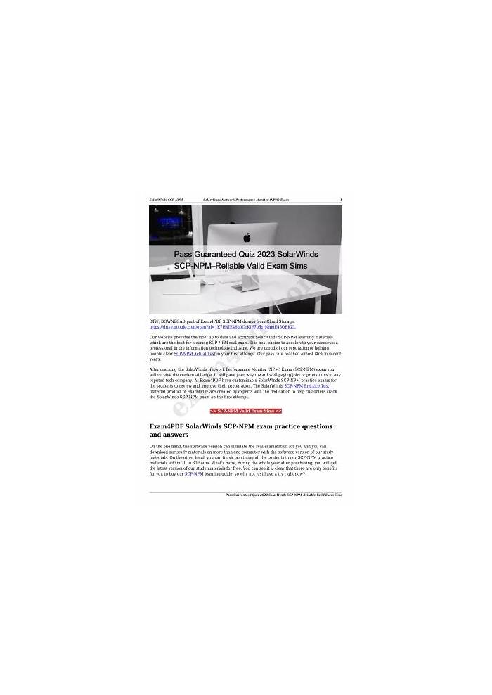 SolarWinds SCP-NPM Testengine, SCP-NPM PDF & SCP-NPM Fragen Beantworten