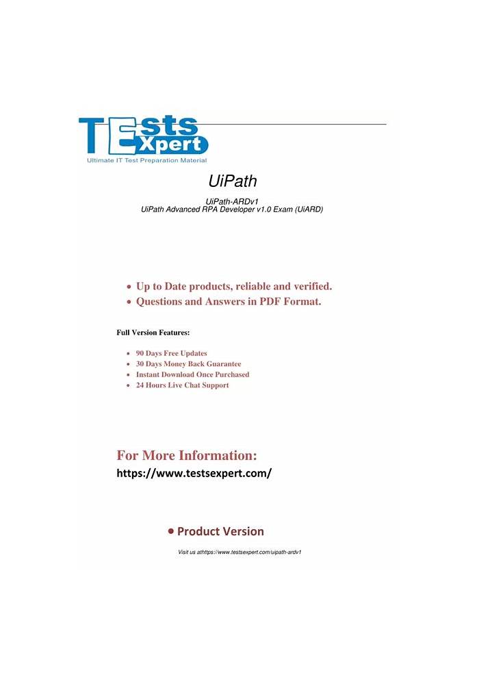 UiPath-ARDv1 German - UiPath-ARDv1 Lerntipps, UiPath-ARDv1 Buch