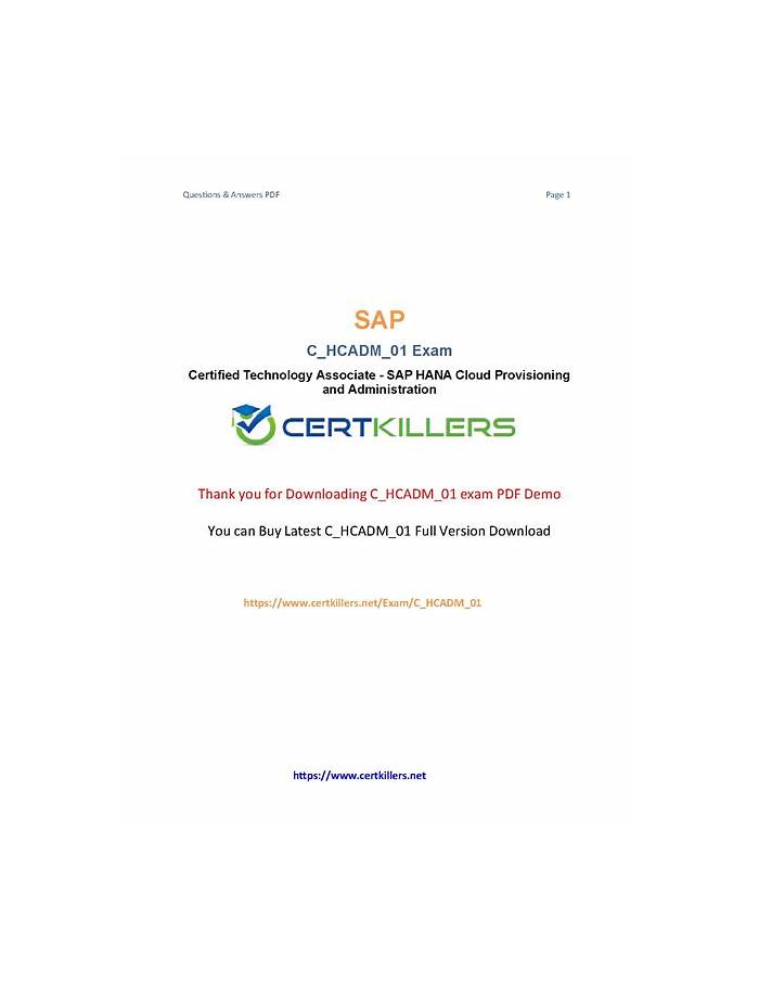 SAP C-HCADM-01 Probesfragen - C-HCADM-01 Online Praxisprüfung