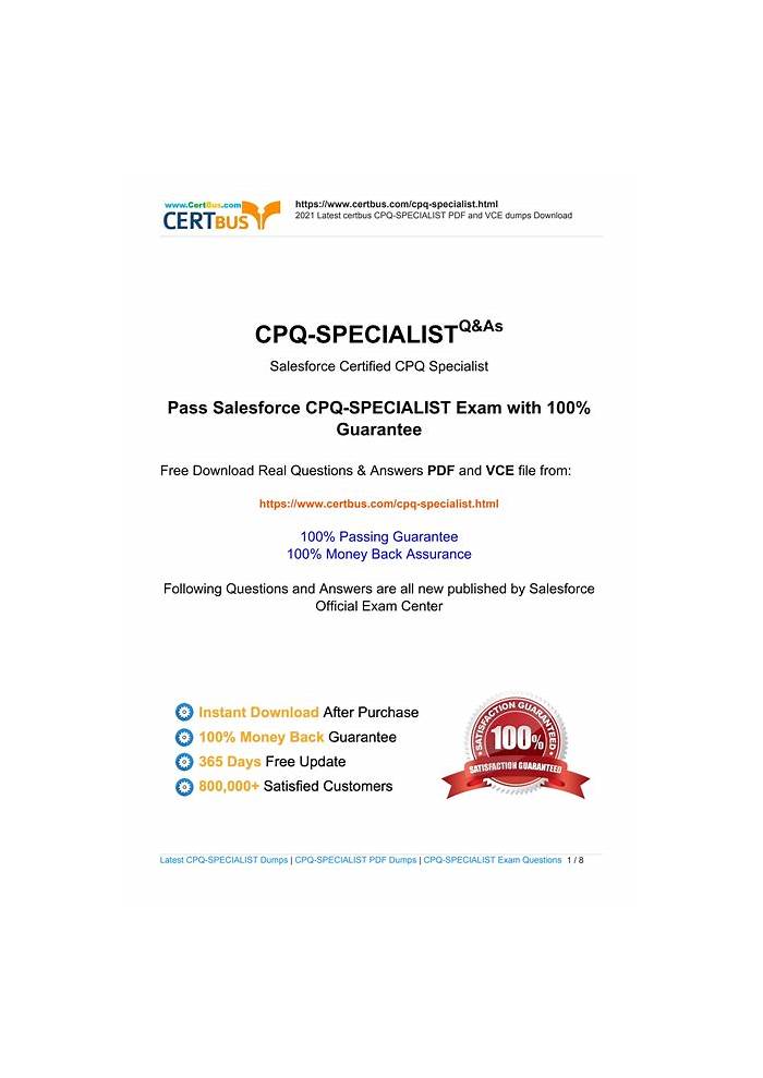 CPQ-Specialist Testengine - CPQ-Specialist Online Test, CPQ-Specialist Deutsch Prüfung