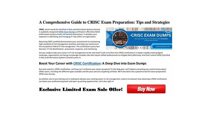 CRISC Schulungsangebot - ISACA CRISC Exam, CRISC Schulungsangebot