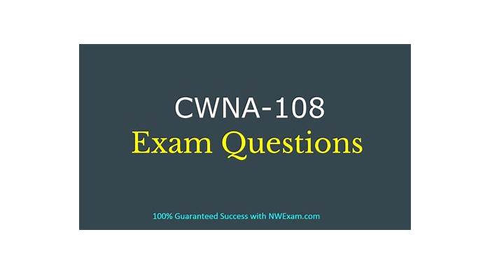 CWNA-108 Simulationsfragen & CWNA-108 Schulungsunterlagen - CWNA-108 Exam