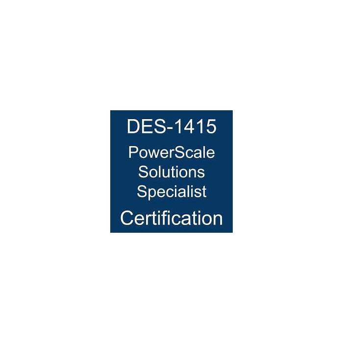 DES-1415 Deutsche - DES-1415 Vorbereitung, Specialist - Technology Architect, PowerScale Solutions Exam Zertifizierungsprüfung