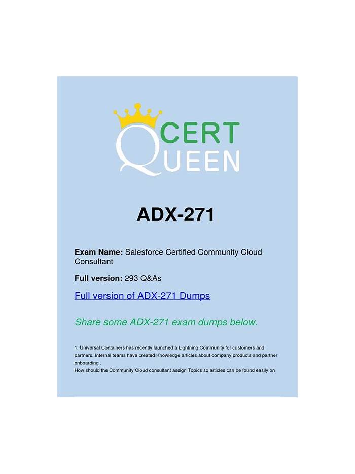 ADX-271 Deutsch, ADX-271 Prüfungsmaterialien & Create and Manage Experience Cloud Sites Vorbereitung
