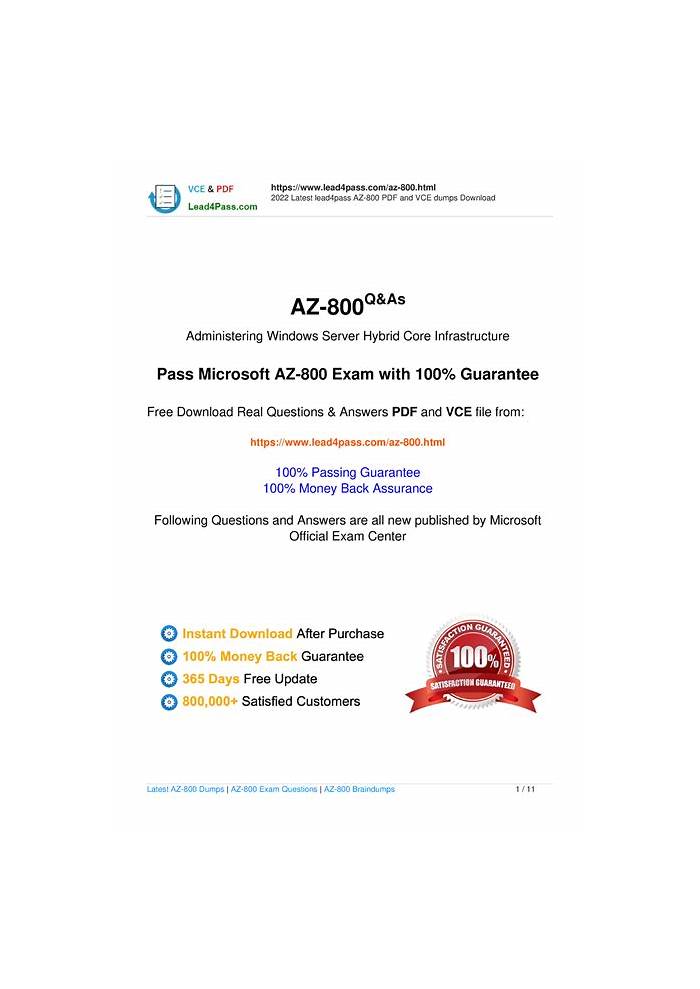 AZ-800 Prüfungsfragen & AZ-800 Prüfungsfrage - AZ-800 Prüfungsmaterialien