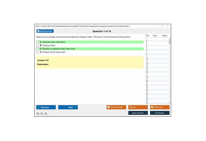 C_TS4CO_2021 Testantworten & C_TS4CO_2021 Testfagen - C_TS4CO_2021 Buch