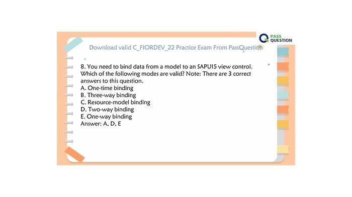 C_FIORDEV_22 Probesfragen - SAP C_FIORDEV_22 Originale Fragen
