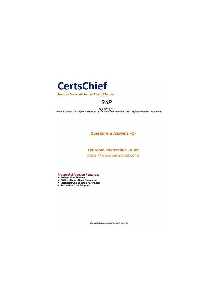 C_LCNC_02 Tests - SAP C_LCNC_02 Vorbereitung, C_LCNC_02 PDF Demo