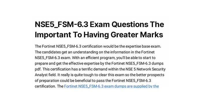 NSE5_FSM-6.3 Examengine - NSE5_FSM-6.3 Probesfragen, NSE5_FSM-6.3 Prüfungs-Guide