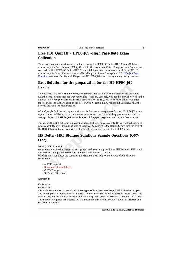 HPE0-J69 Prüfungs Guide, HPE0-J69 Prüfungs-Guide & HPE0-J69 Prüfungs-Guide