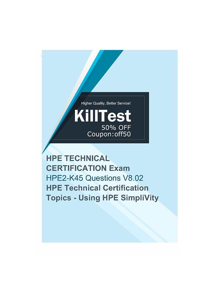 HP HPE2-K45 Testing Engine, HPE2-K45 Tests & HPE2-K45 Deutsche