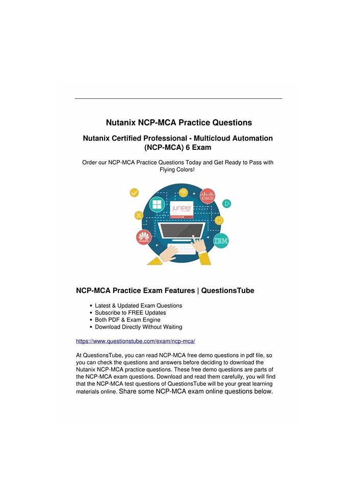 2024 NCP-MCA Prüfungs Guide & NCP-MCA Prüfungs-Guide - Nutanix Certified Professional - Multicloud Automation (NCP-MCA) v6.5 Exam Schulungsangebot