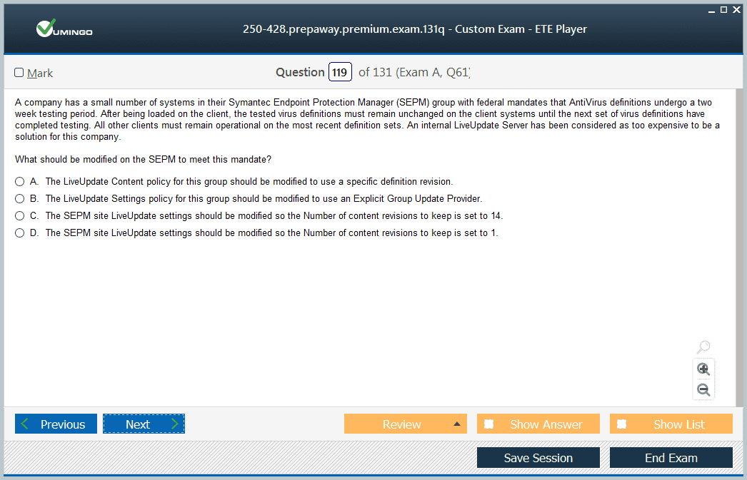 250-444 Echte Fragen & Symantec 250-444 Prüfungsübungen - 250-444 Zertifizierungsantworten