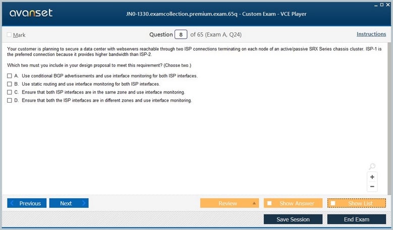 JN0-649 Zertifikatsfragen, Juniper JN0-649 Schulungsunterlagen