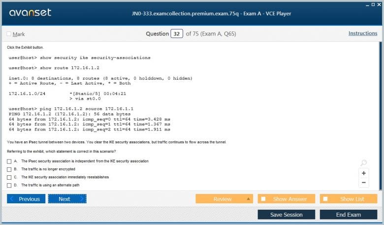 JN0-636 Deutsch Prüfung, JN0-636 Online Test & Security, Professional (JNCIP-SEC) Testfagen