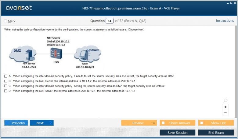 H12-811-ENU Testking & Huawei H12-811-ENU Online Praxisprüfung