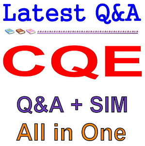 CQE Examengine, CQE PDF Testsoftware & CQE Dumps Deutsch