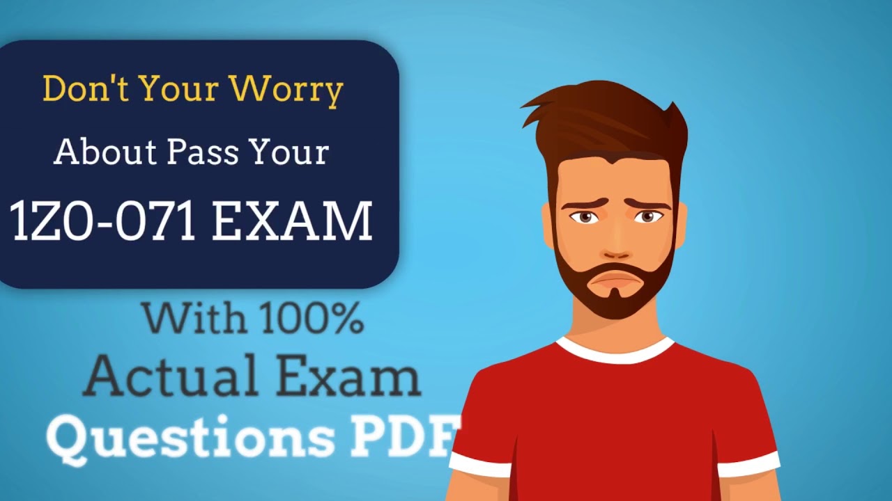 1z0-071 Unterlage, 1z0-071 Vorbereitung & 1z0-071 Prüfungs