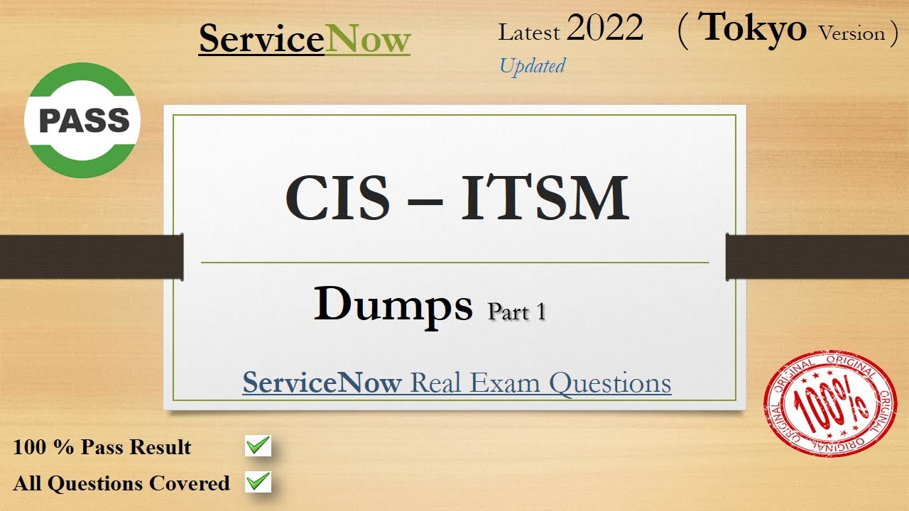 CIS-ITSM Vorbereitungsfragen & ServiceNow CIS-ITSM PDF - CIS-ITSM Testfagen