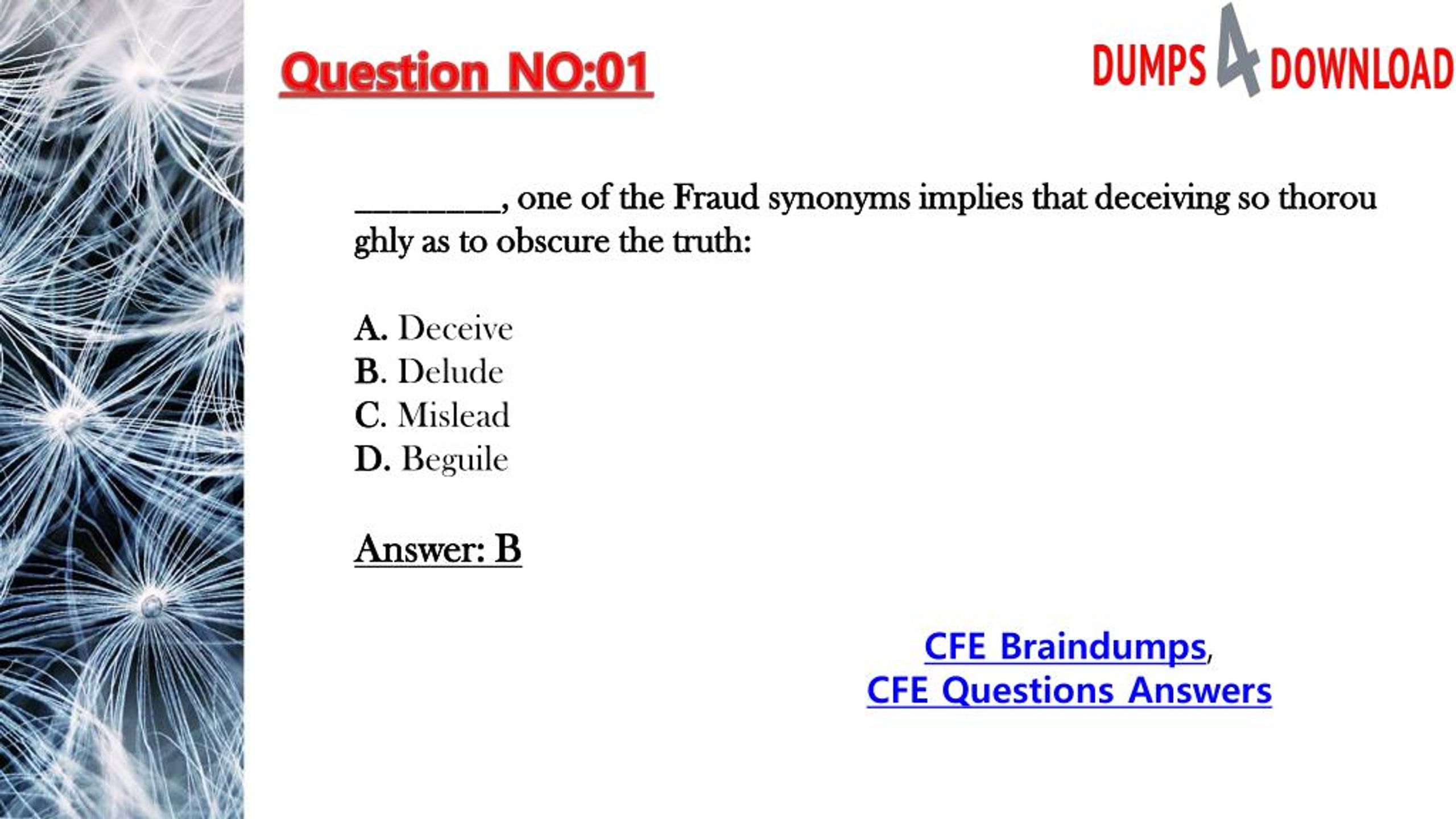 ACFE CFE Vorbereitung - CFE Testantworten, CFE Lerntipps