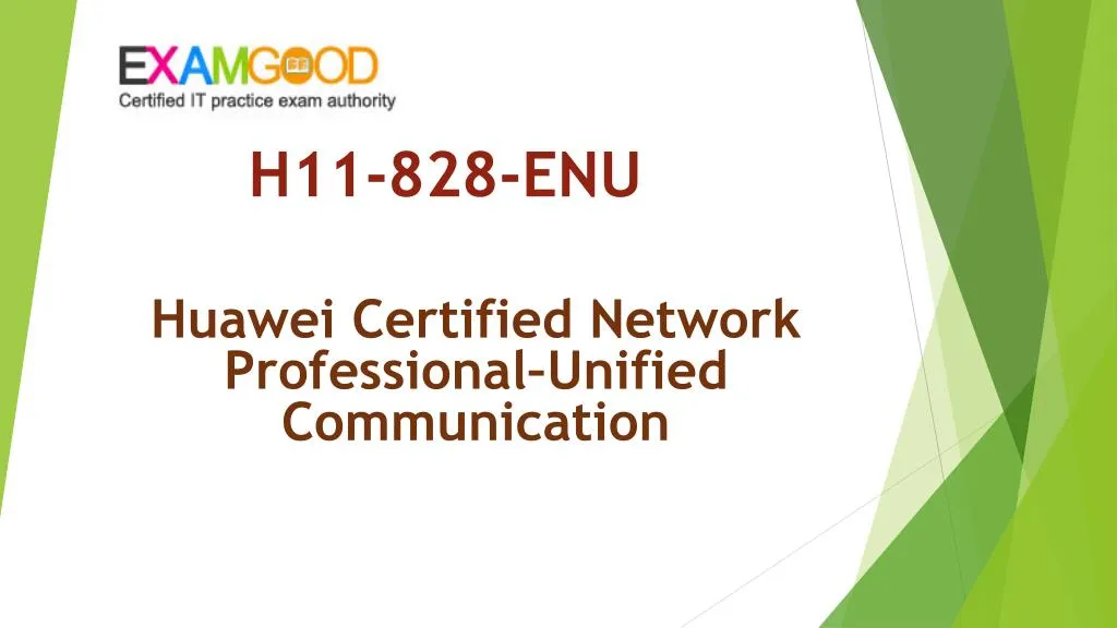 H12-811-ENU Simulationsfragen, Huawei H12-811-ENU Online Prüfung