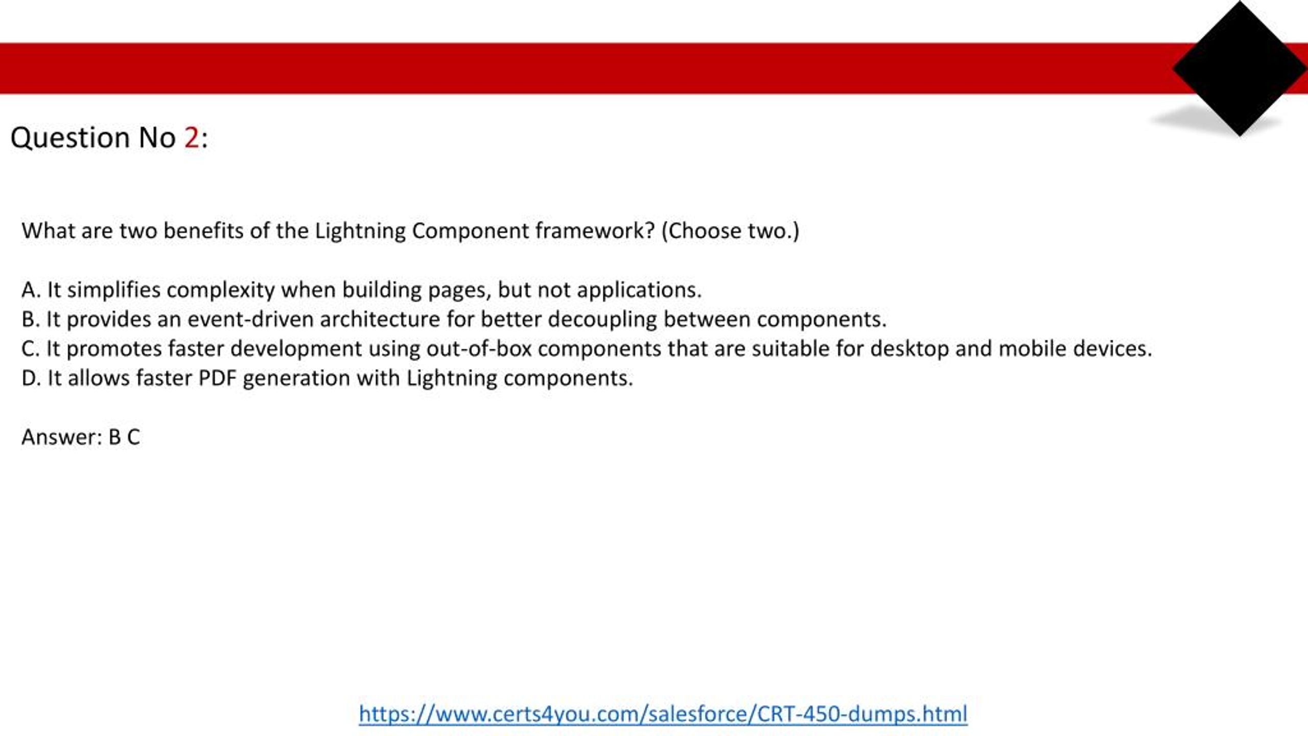 CRT-450 Vorbereitungsfragen, CRT-450 Examsfragen & CRT-450 Originale Fragen