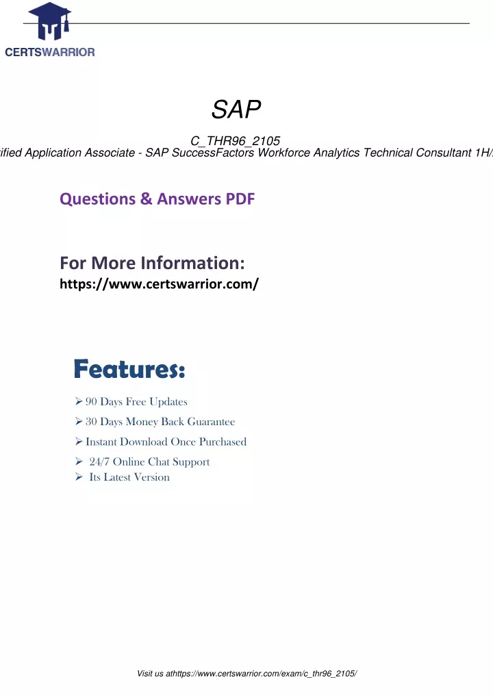 SAP C-THR96-2211 Prüfungsaufgaben - C-THR96-2211 Zertifikatsdemo